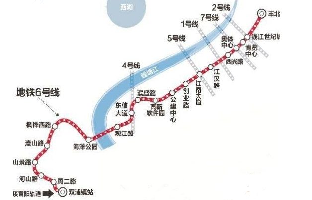杭州地铁7号线首通段是指哪里（杭州地铁七号）