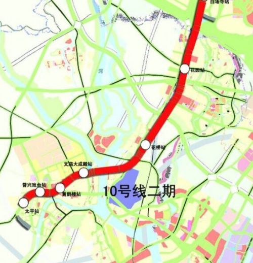 成都地铁10号线的换乘站点（成都地铁10号线最站点）