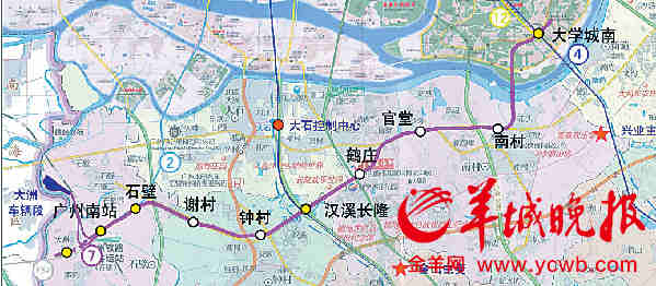 广州地铁六号线有哪些站（广州地铁首期6个文化站）