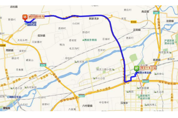 西安到咸阳机场有直达地铁么（西安早上通往机场头班地铁车次几点）