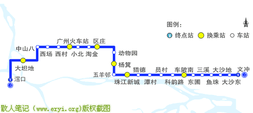 广州地铁5号线的站点介绍（广州5号线地铁线路图站点名称）