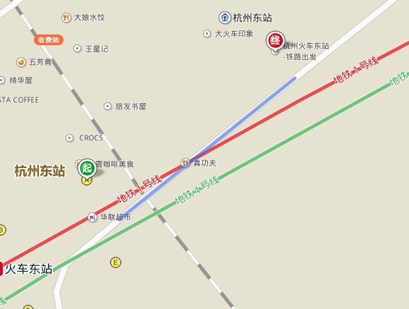 杭州地铁2号线人民广场站有几个出口（杭州站地铁出口）