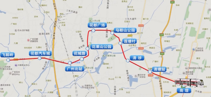地铁站花都,广州市花都区有哪些地铁站