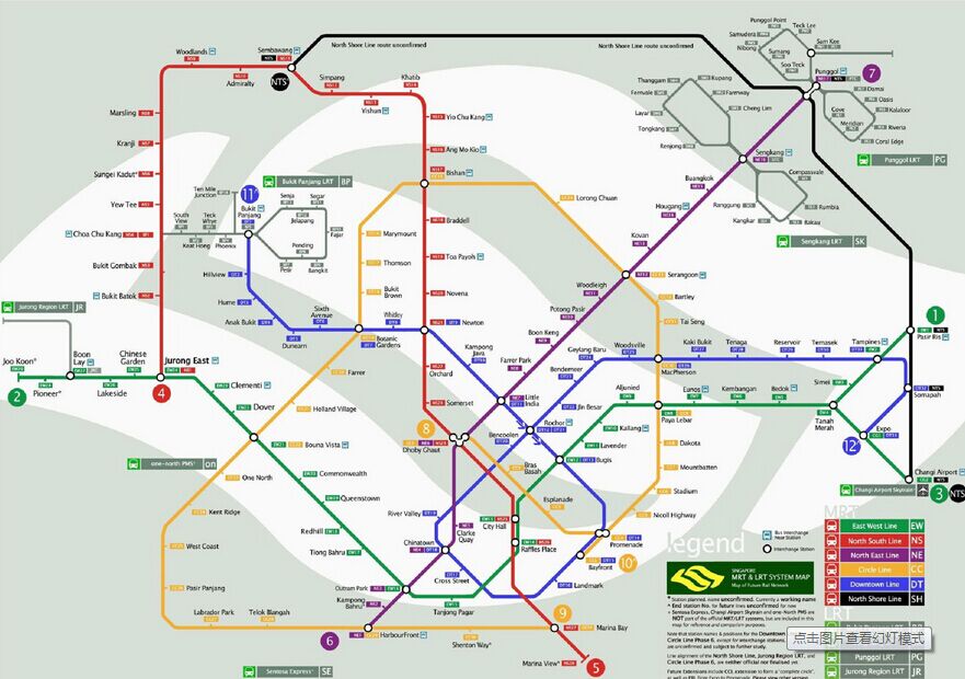 新加坡地铁和巴士时间 绿线 最早的一班（新加坡地铁收班时间表）