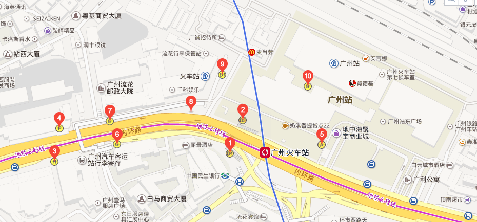 广州地铁4号线换乘地铁5号线可以到广州火车站吗（广州火车站转乘地铁5号线怎么走）