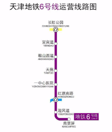 天津地铁6号线各站的详细地址在哪（天津地铁民权门站在哪）