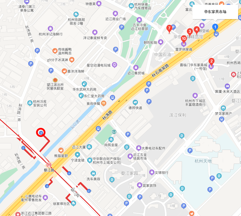 近江地铁站,这是杭州近江地铁站附近的哪个小区