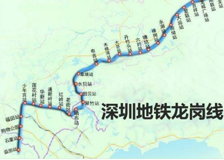 深圳地铁有几路线（深圳地铁3号线的地铁图）