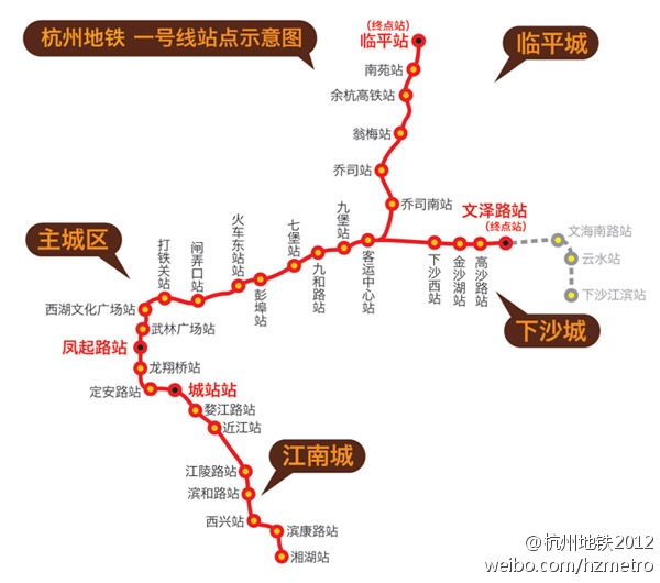 杭州有几条地铁（杭州开通地铁线路）