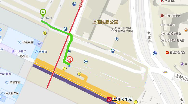 上海火车站北广场附近有几号地铁（上海北广场有几号地铁线路）